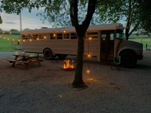 Skoolie - Converted School Bus, Tiny Home, Camper Bus with LED... for sale in State Park, SC – photo 2