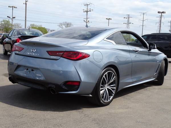 2017 INFINITI Q60 2 0t Base coupe Hagane Blue - - by for sale in Skokie, IL – photo 10