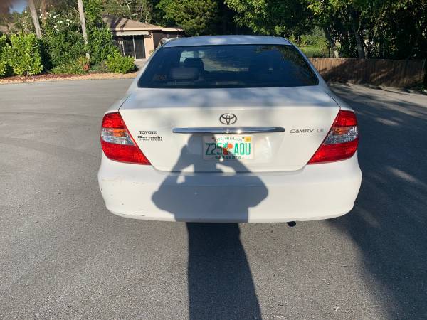 2003 Toyota Camry le - cars & trucks - by owner - vehicle automotive... for sale in Sarasota, FL – photo 5