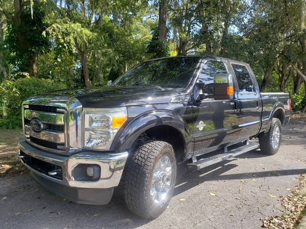 2012 Ford Super Duty F250 Lariat 4X4 DIESEL Loaded Leather Tow... for sale in Okeechobee, FL – photo 3