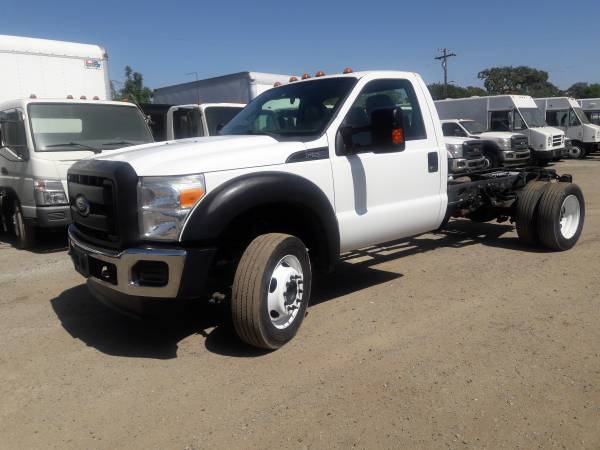2015 FORD F550 SUPER DUTY 6 8L V10 GAS POWER CAB AND CHASSIS - cars for sale in San Jose, CA – photo 2