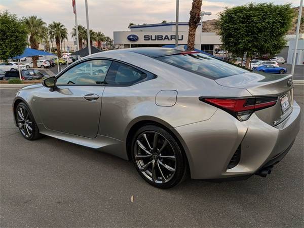2020 Lexus RC 350 F Sport - cars & trucks - by dealer - vehicle... for sale in Cathedral City, CA – photo 6