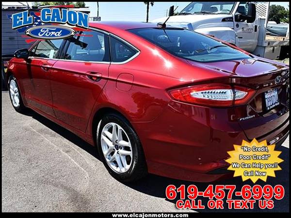 2016 Ford Fusion SE SEDAN -EZ FINANCING -LOW DOWN! for sale in Santee, CA – photo 4