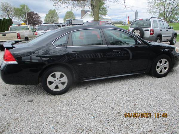 2010 CHEVY IMPALA 4DRS BLACK - - by dealer - vehicle for sale in Perrysburg, OH – photo 2