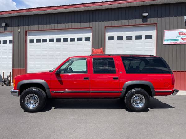 1 OWNER 1996 GMC Suburban 2500 4WD WITH ONLY 95, 140 MILES! WOW for sale in Airway Heights, MT – photo 3