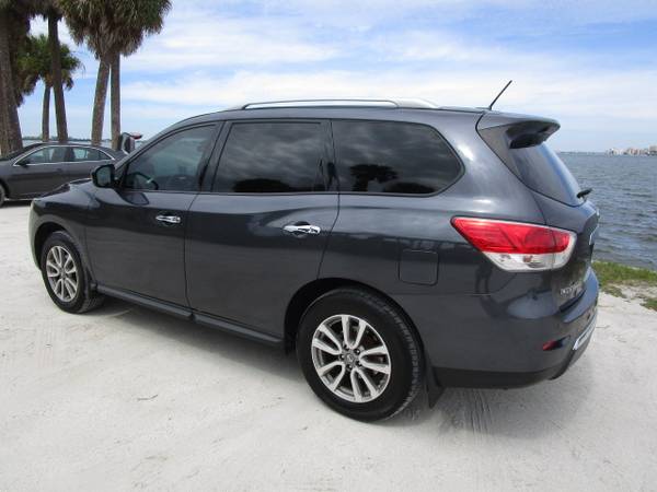 2014 NISSAN PATHFINDER SV LEA 3RD SEAT ALL POWER SERVICED! - cars &... for sale in Sarasota, FL – photo 2