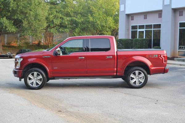 2015 FORD F150 4X4 PLATINUM - CLEAN TITLE - 3.5 ECOBOOST - RUST FREE... for sale in Cary, NC – photo 8