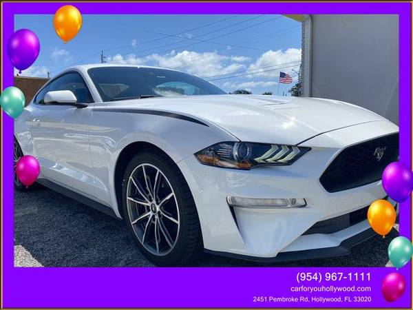 2019 Ford Mustang EcoBoost Premium Coupe 2D - - by for sale in Hollywood, FL – photo 5