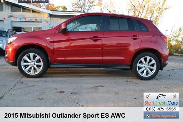 2015 MITSUBISHI OUTLANDER SPORT ES AWC - cars & trucks - by dealer -... for sale in Syracuse, NY – photo 2