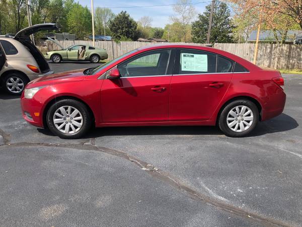 2011 Chevy Cruze 75 a week! EASY CAR DEALS NOW! for sale in Bentonville, AR – photo 2