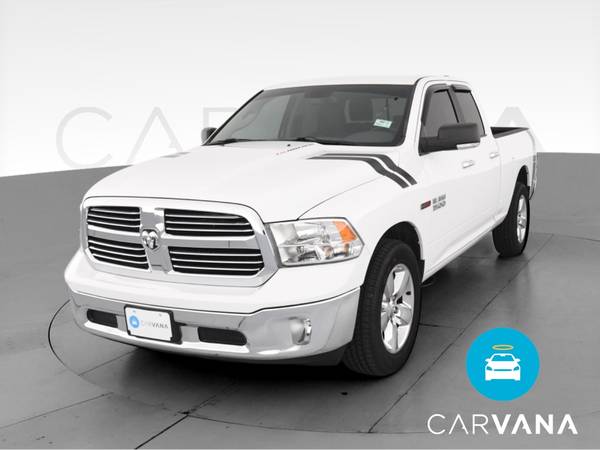 2014 Ram 1500 Quad Cab Big Horn Pickup 4D 6 1/3 ft pickup White - -... for sale in Chico, CA