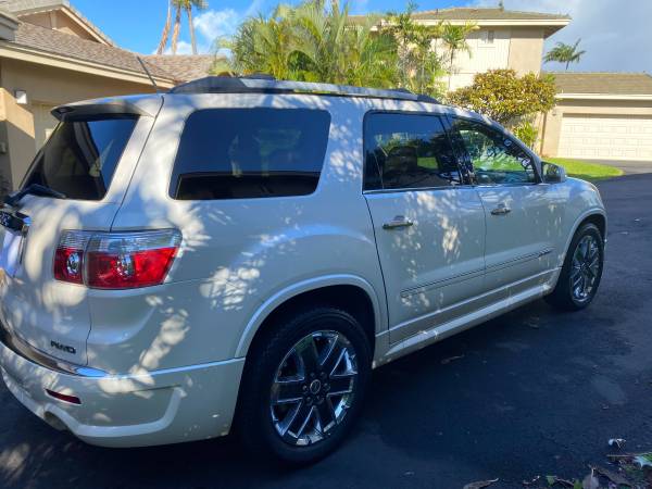2012 GMC ACADIA DENALI - cars & trucks - by owner - vehicle... for sale in Lahaina, HI – photo 6
