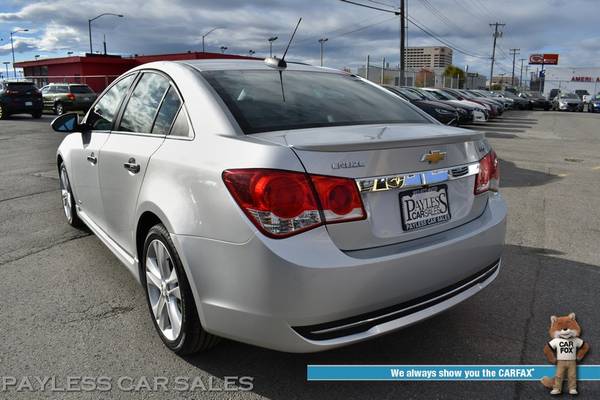 2015 Chevrolet Cruze LTZ / Automatic / Auto Start / Heated Leather... for sale in Anchorage, AK – photo 4