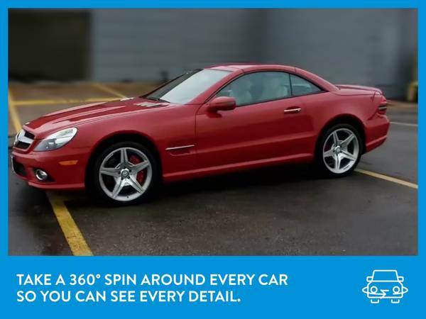 2011 Mercedes-Benz SL-Class SL 550 Roadster 2D Convertible Red for sale in Worcester, MA – photo 3