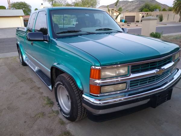 1995 Chevy Silverado xcab conversion package Cleanest youll - cars for sale in Phoenix, AZ – photo 3