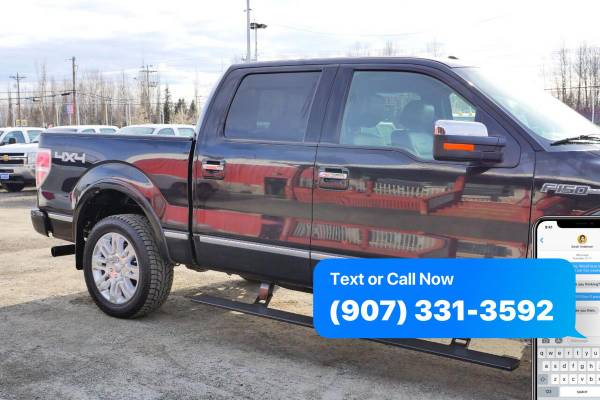 2013 Ford F-150 F150 F 150 Platinum 4x4 4dr SuperCrew Styleside 5 5 for sale in Anchorage, AK – photo 16