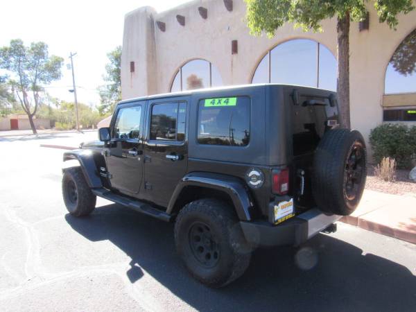 2008 Jeep Wrangler Unlimited Sahara suv Black - - by for sale in Tucson, AZ – photo 9