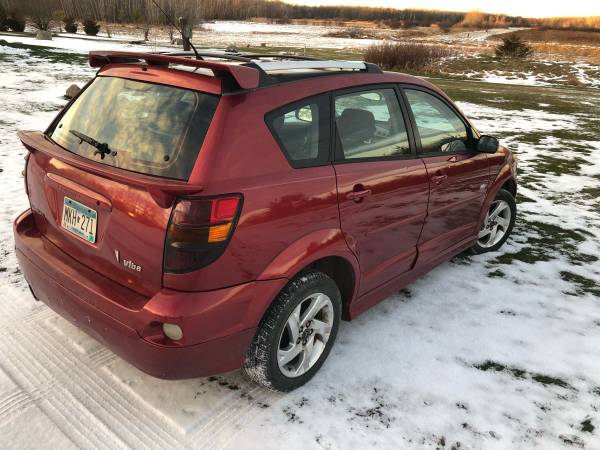 2004 Pontiac Vibe AWD Low Miles - cars & trucks - by owner - vehicle... for sale in Dewey, MN – photo 6