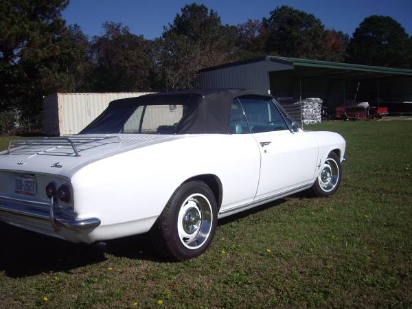 1966 Corvair Monza Convertible - cars & trucks - by owner - vehicle... for sale in Greenville, NC – photo 2
