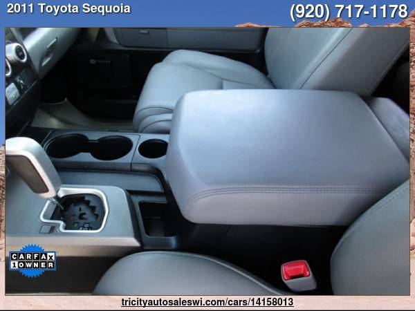 2011 TOYOTA SEQUOIA LIMITED 4X4 4DR SUV (5 7L V8 FFV) Family owned for sale in MENASHA, WI – photo 17