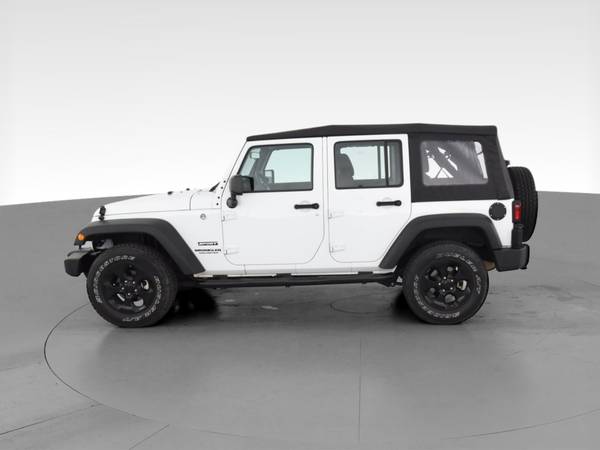 2017 Jeep Wrangler Unlimited Sport SUV 4D suv White - FINANCE ONLINE... for sale in Dayton, OH – photo 5