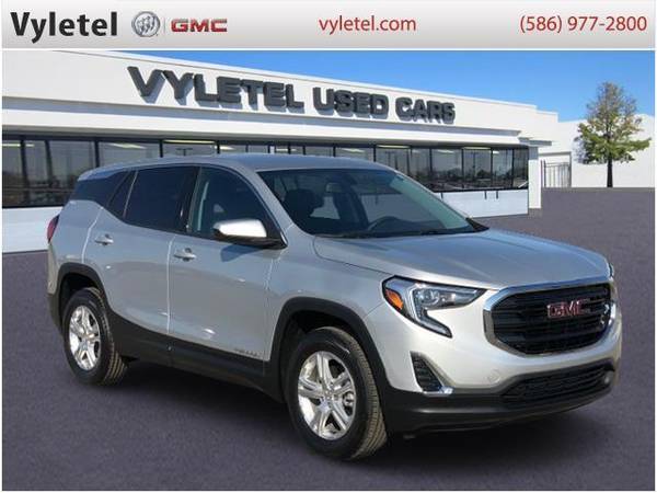 2019 GMC Terrain SUV AWD 4dr SLE - GMC Quicksilver Metallic - cars & for sale in Sterling Heights, MI – photo 2
