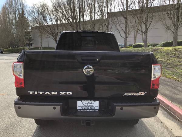 2016 Nissan Titan XD Pro-4X Crew Cab Diesel - Navigation, Clean for sale in Kirkland, WA – photo 6