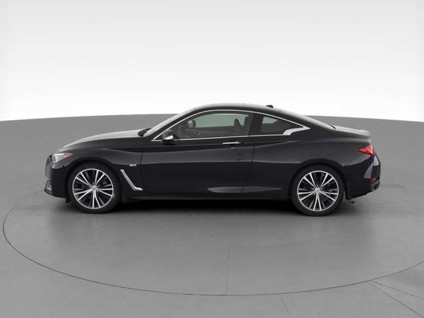 2018 INFINITI Q60 3.0t Luxe Coupe 2D coupe Black - FINANCE ONLINE -... for sale in Washington, District Of Columbia – photo 5