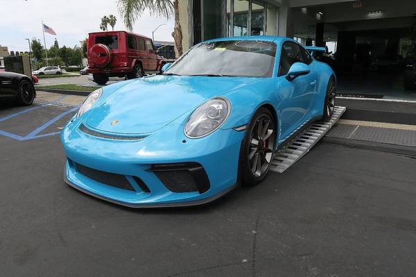 2018 Porsche 911 GT3 Miami Blue Must See - - by dealer for sale in Costa Mesa, CA – photo 2