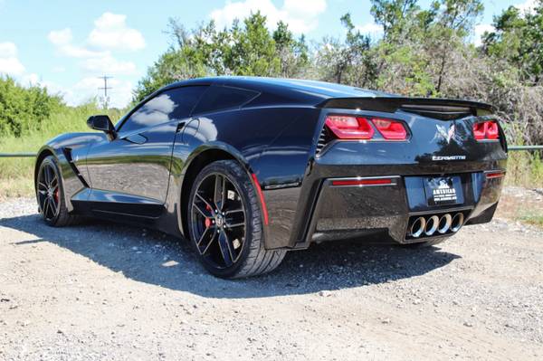 2014 CHEVROLET CORVETTE Z51 - 7 SPEED MANUAL - LOW MILES - BLK ON BLK! for sale in Liberty Hill, IL – photo 7