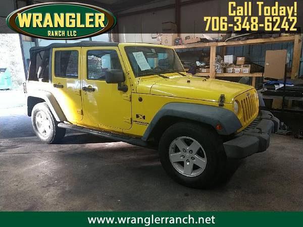 2008 Jeep Wrangler Unlimited X 2WD - cars & trucks - by dealer -... for sale in Cleveland, SC