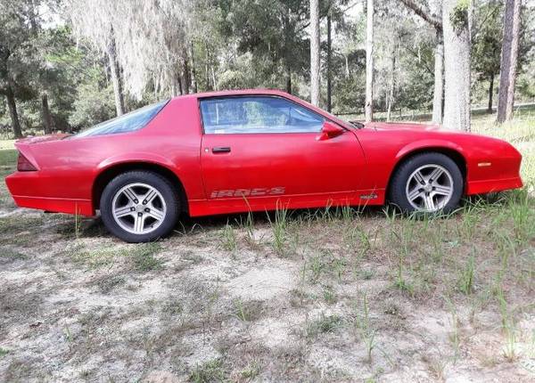 💋 ☎1988 CAMARO IROC Z28-G92 PACKAGE /5 SPEED MANUAL & HARDTOP (RARE)... for sale in DUNNELLON, FL – photo 3