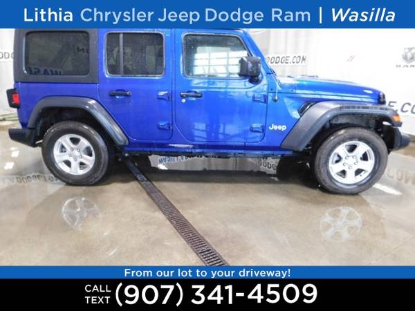 2019 Jeep Wrangler Unlimited Sport S 4x4 - cars & trucks - by dealer... for sale in Wasilla, AK – photo 2