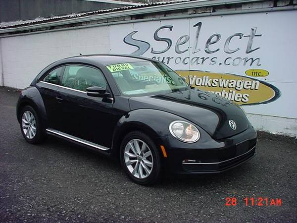 2014 Volkswagen Beetle New Beetle, New Tdi 6spd Ultra High - cars &... for sale in Waterloo, NY – photo 2