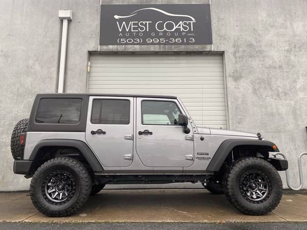 2015 Jeep Wrangler Unlimited Sport Leather Heated Seats 4' Lift New... for sale in Portland, OR – photo 2