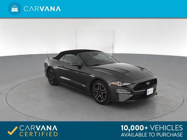 2018 Ford Mustang EcoBoost Premium Convertible 2D Convertible Dk. Gray for sale in Saint Louis, MO – photo 9