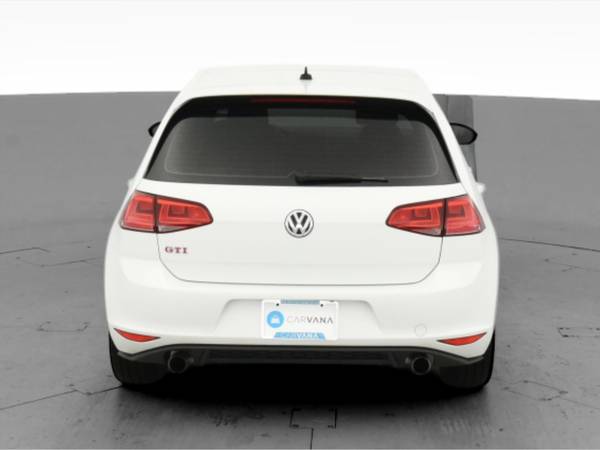2017 VW Volkswagen Golf GTI Sport Hatchback Sedan 4D sedan White - -... for sale in La Crosse, MN – photo 9