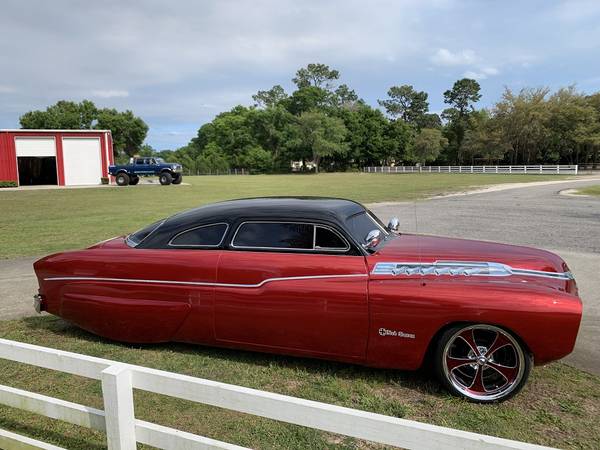 1949 1950 1951 Merc Chopped Top Lead Sled MUST SEE MEDAL FLAKE RED for sale in geneva, FL – photo 9