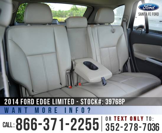 *** 2014 FORD EDGE LIMITED SUV *** Cruise - Leather Seats - SYNC for sale in Alachua, FL – photo 22