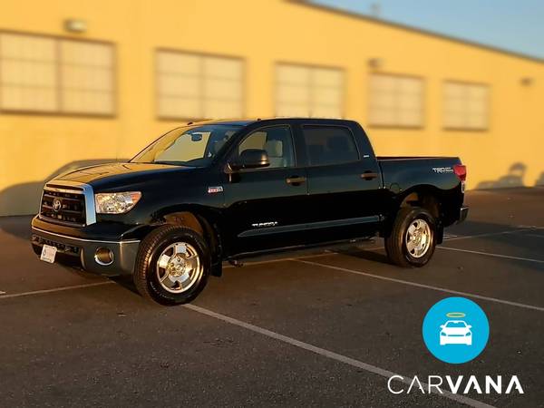 2012 Toyota Tundra CrewMax Pickup 4D 5 1/2 ft pickup Black - FINANCE... for sale in Point Edward, MI – photo 3