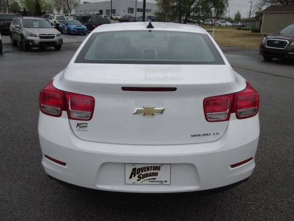 2014 Chevy Chevrolet Malibu LS sedan Summit White for sale in Fayetteville, AR – photo 5