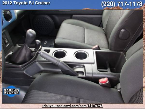 2012 TOYOTA FJ CRUISER BASE 4X4 4DR SUV 6M Family owned since 1971 for sale in MENASHA, WI – photo 16