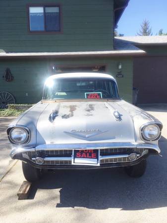 57 Chevy Station Wagon Project for sale in Greenacres, WA – photo 2