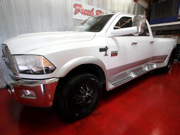 2012 RAM 3500 4WD Crew Cab 169 Laramie - GET APPROVED!! - cars &... for sale in Evans, MT – photo 3