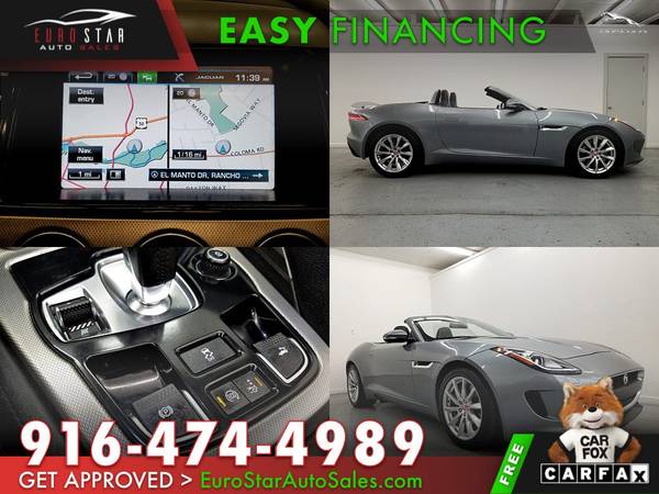 2015 JAGUAR F TYPE F-TYPE V6 CONVERTIBLE / FINANCING AVAILABLE!!! for sale in Rancho Cordova, CA – photo 6