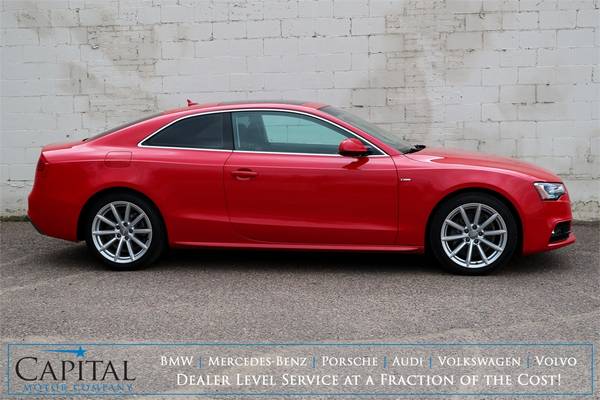 LOW Mileage Audi Coupe! 2015 A5 Turbo with Quattro All-Wheel Drive! for sale in Eau Claire, WI – photo 2