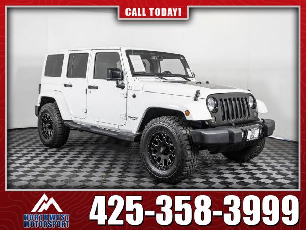 2014 Jeep Wrangler Unlimited Altitude 4x4 - - by for sale in Lynnwood, WA