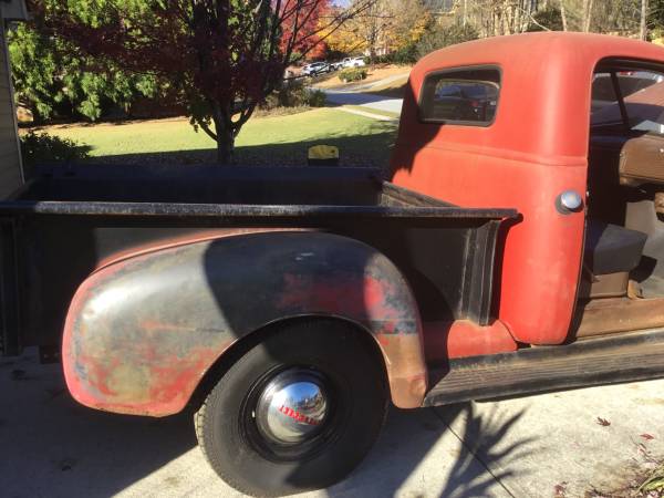 1953 Chevy 3100 three-window pickup for sale in Powder Springs, GA – photo 15