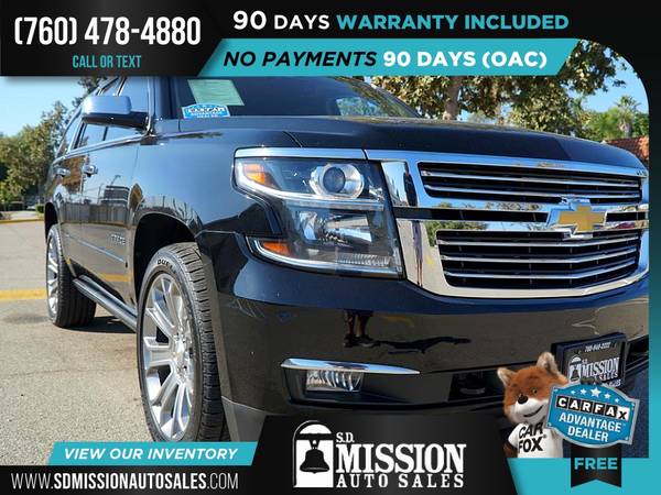 2015 Chevrolet Tahoe LTZ FOR ONLY $595/mo! - cars & trucks - by... for sale in Vista, CA – photo 3