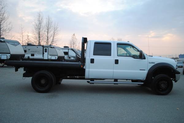 2007 Ford F-450 Diesel, 4x4, Flat Bed, New Head Gasket w/ARP Studs -... for sale in Anchorage, AK – photo 6